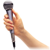 Freelance Professional Speaker a Seminar Microphone