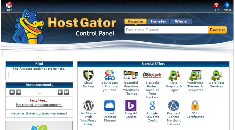 Install WordPress on Hostgator cPanel.